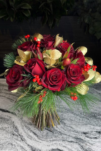 BOUQUET RED CHRISTMAS